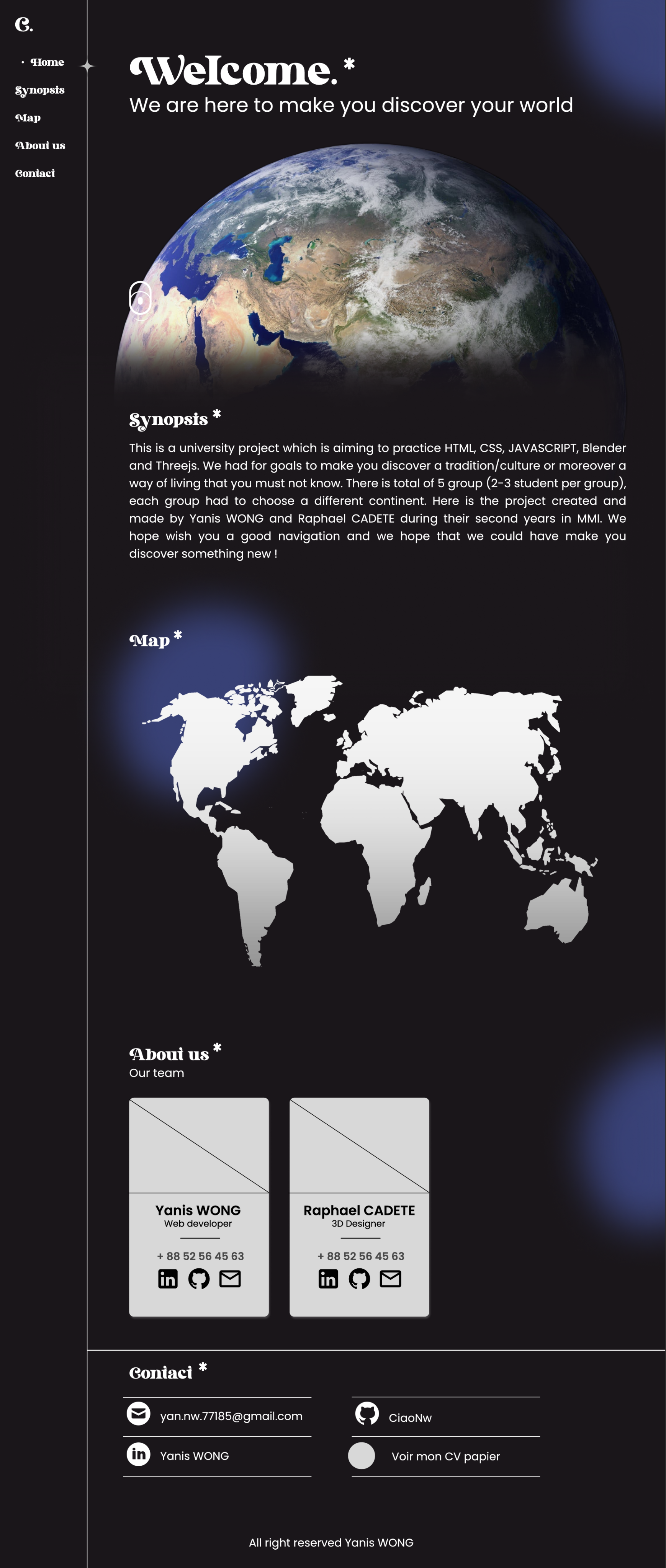Projet Culture du Monde